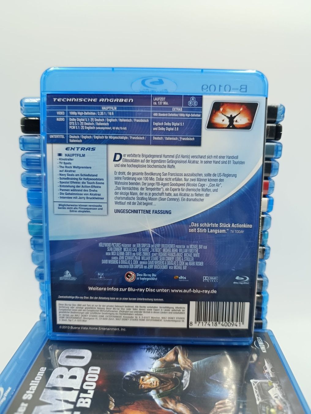 Tutti i DVDs: The Rock Blu-Ray Film – Usato da Wil SG venduto da Donaldus 1