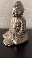 Buddha Figur silberfarben (20cm)