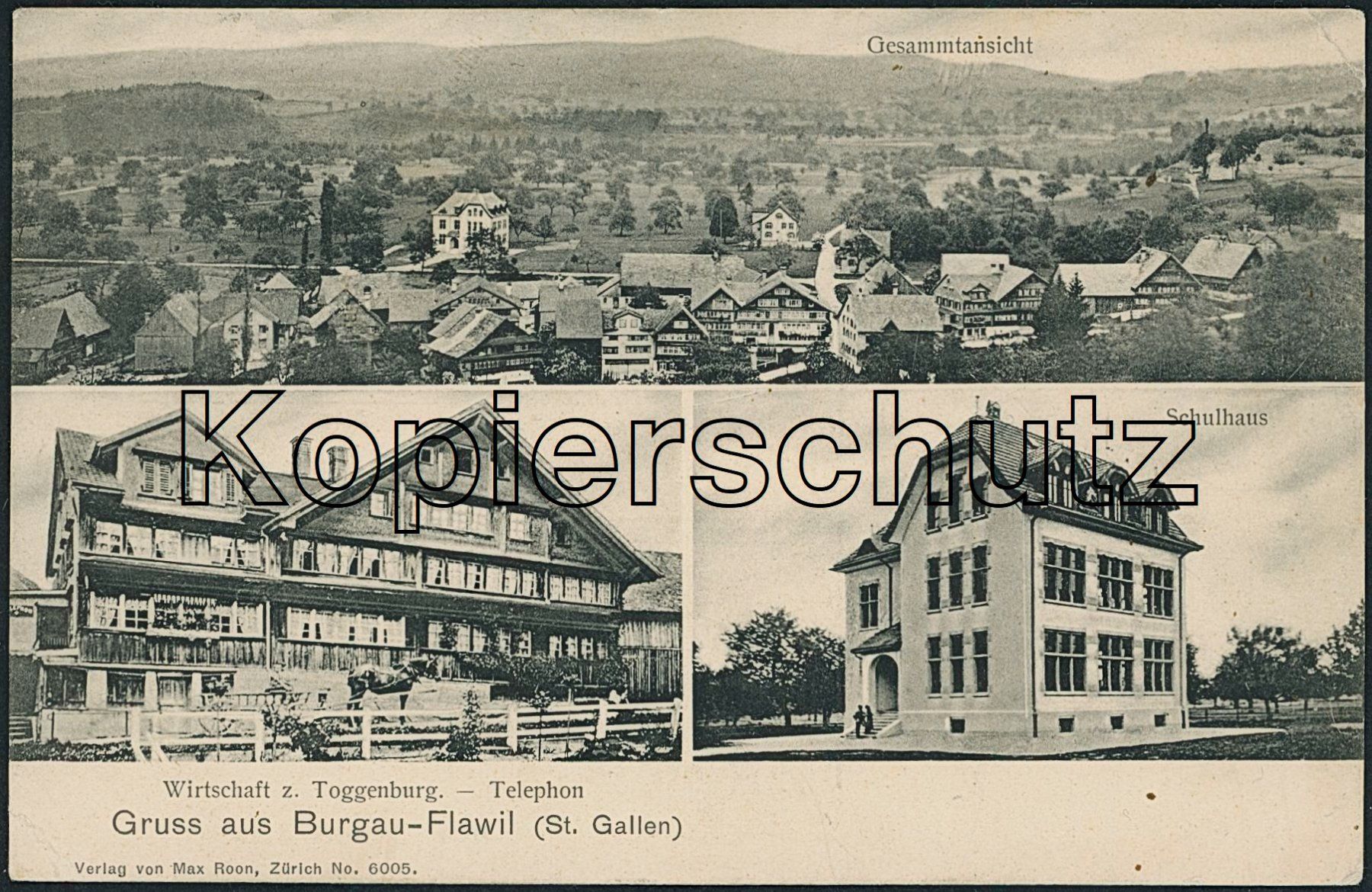 Cartoline postali: SG Burgau - Flawil – Usato da Schindellegi venduto da stationary