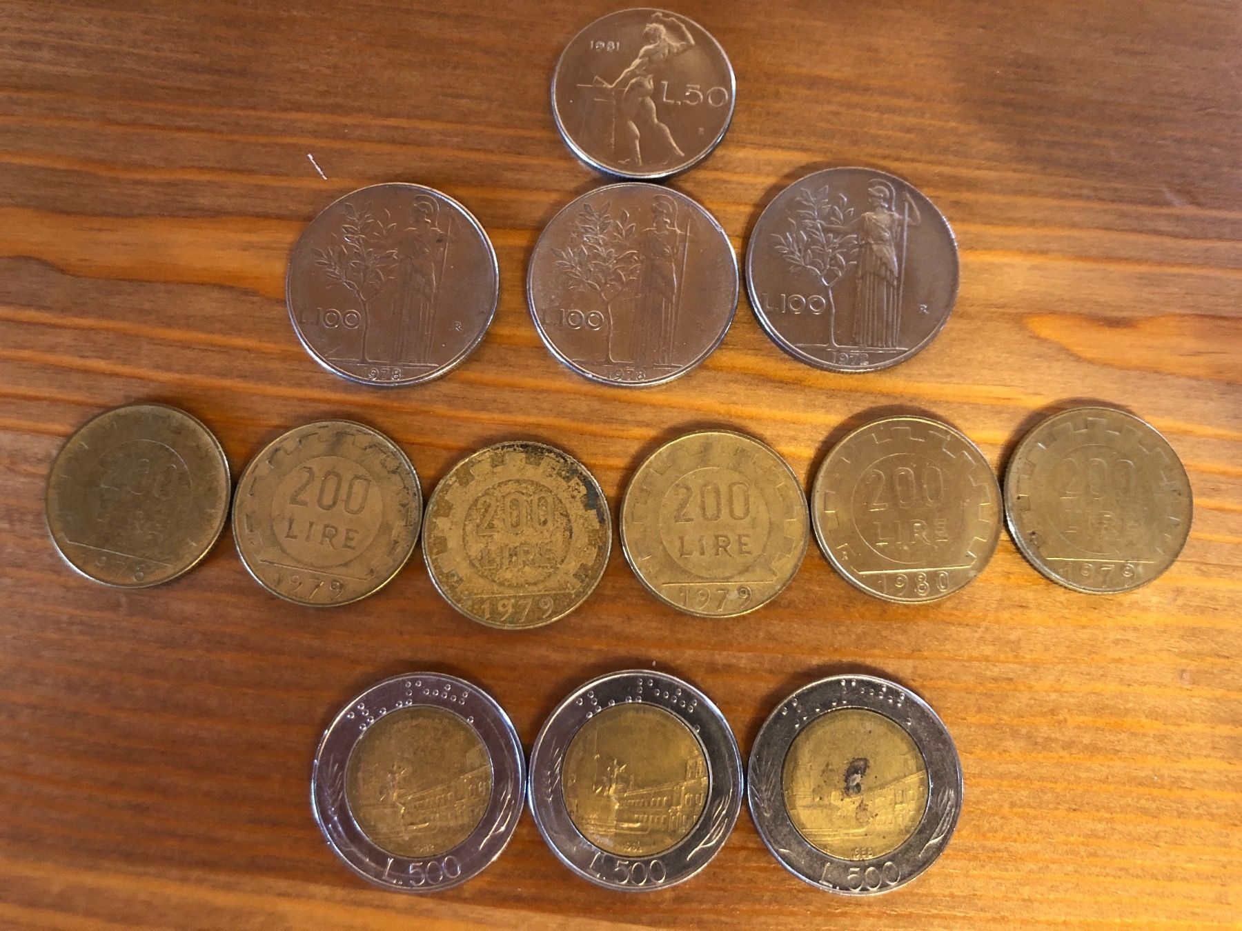Tutti le monete: Monnaie lire italienne – Usato da Oron-la-Ville venduto da W.XIX