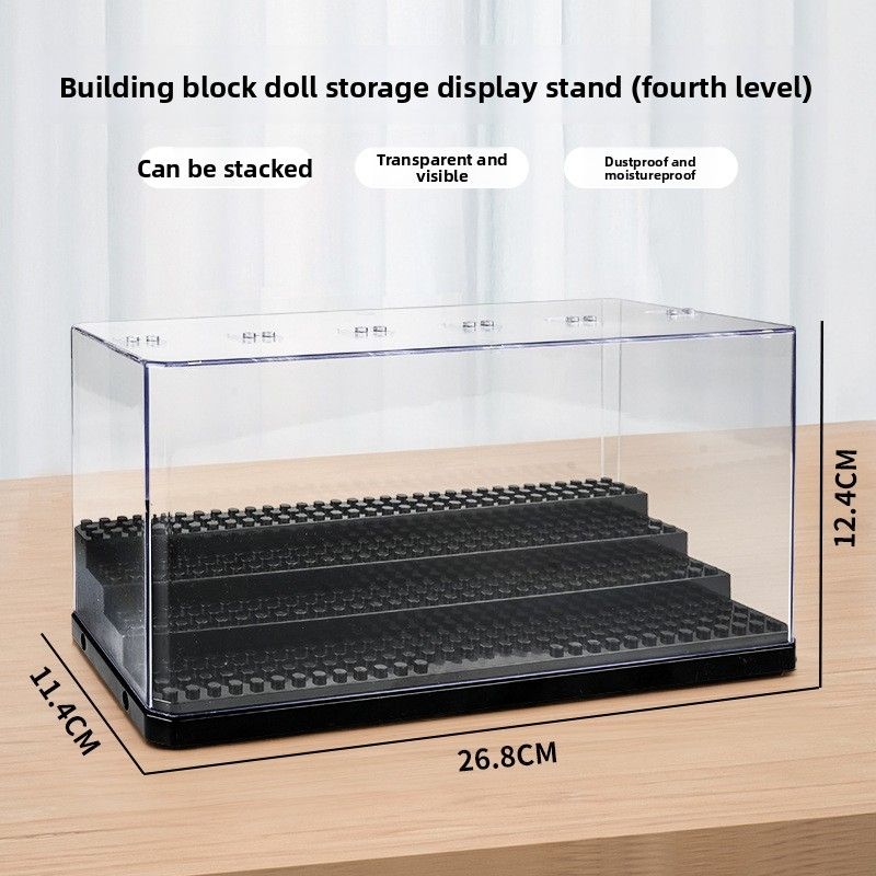 Lego Kit di costruzioni: Large 4 step - Lego Minifigure Display Case Only - 3 stk – Nuovo (secondo la descrizione) da Glattbrugg venduto da har_jgc7 2