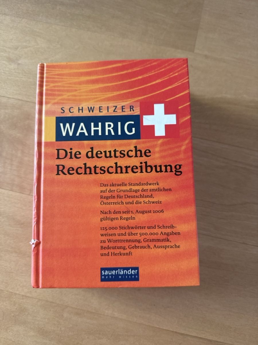 Libri: WAHRIG Wörterbuch – Usato da Zürich venduto da leo_vm8z