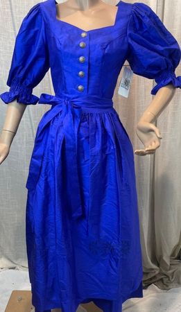 ISOLA Trachtenkleid Seide Gr. 34 – Neu Kleid