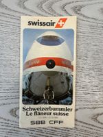 SBB Swissair Faltprospekt 1979