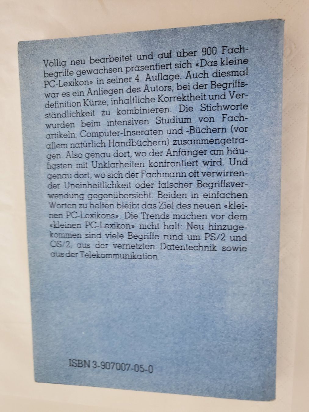 Libri: Buch das kleine PC Lexikon – Nuovo (secondo la descrizione) da Unterägeri venduto da ani_pn8n 1