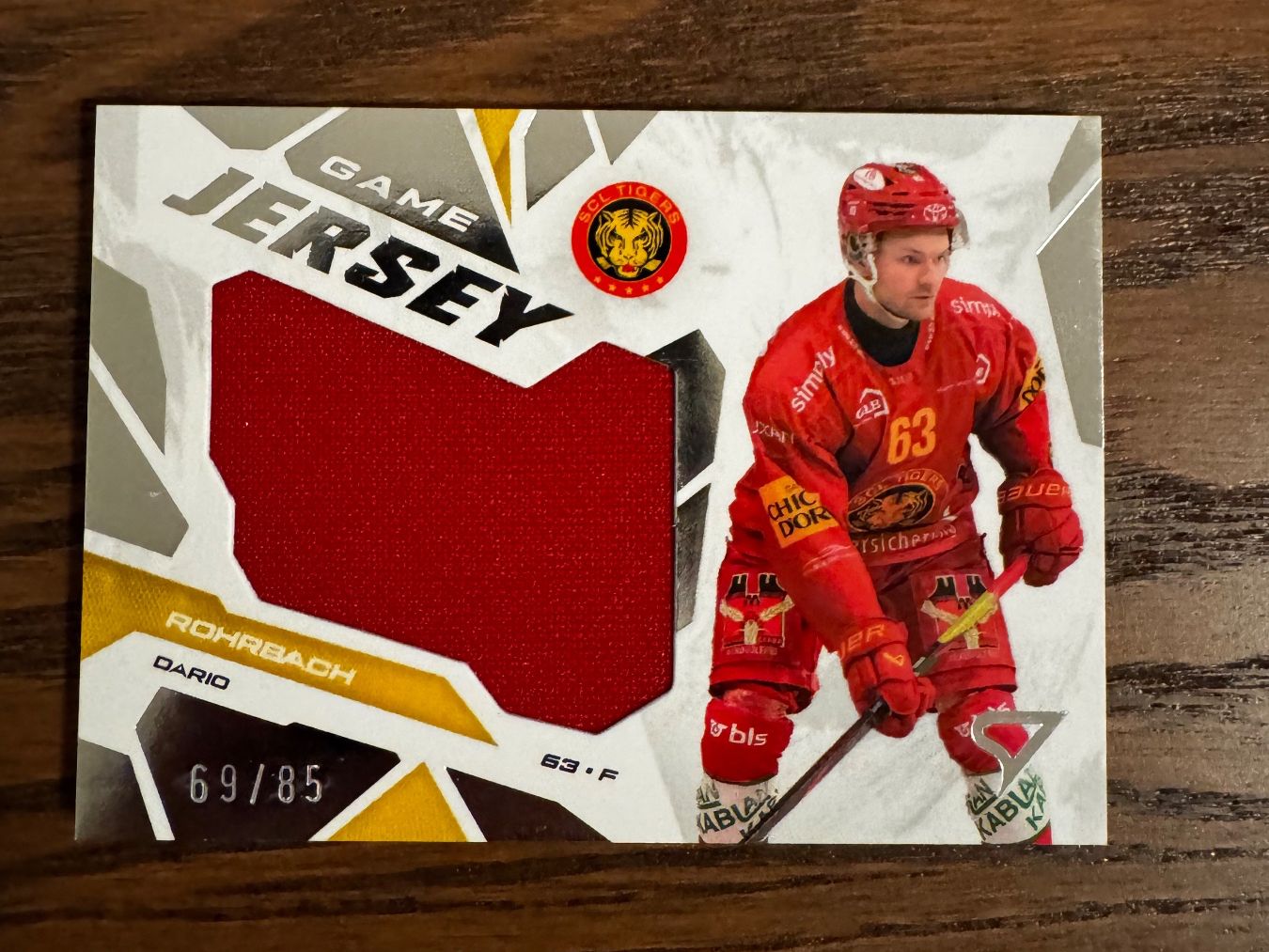 Sportzoo Carte collezionabili: Game Jersey Rohrbach /85 – Usato da Estavayer-le-Lac venduto da fav_7cfn