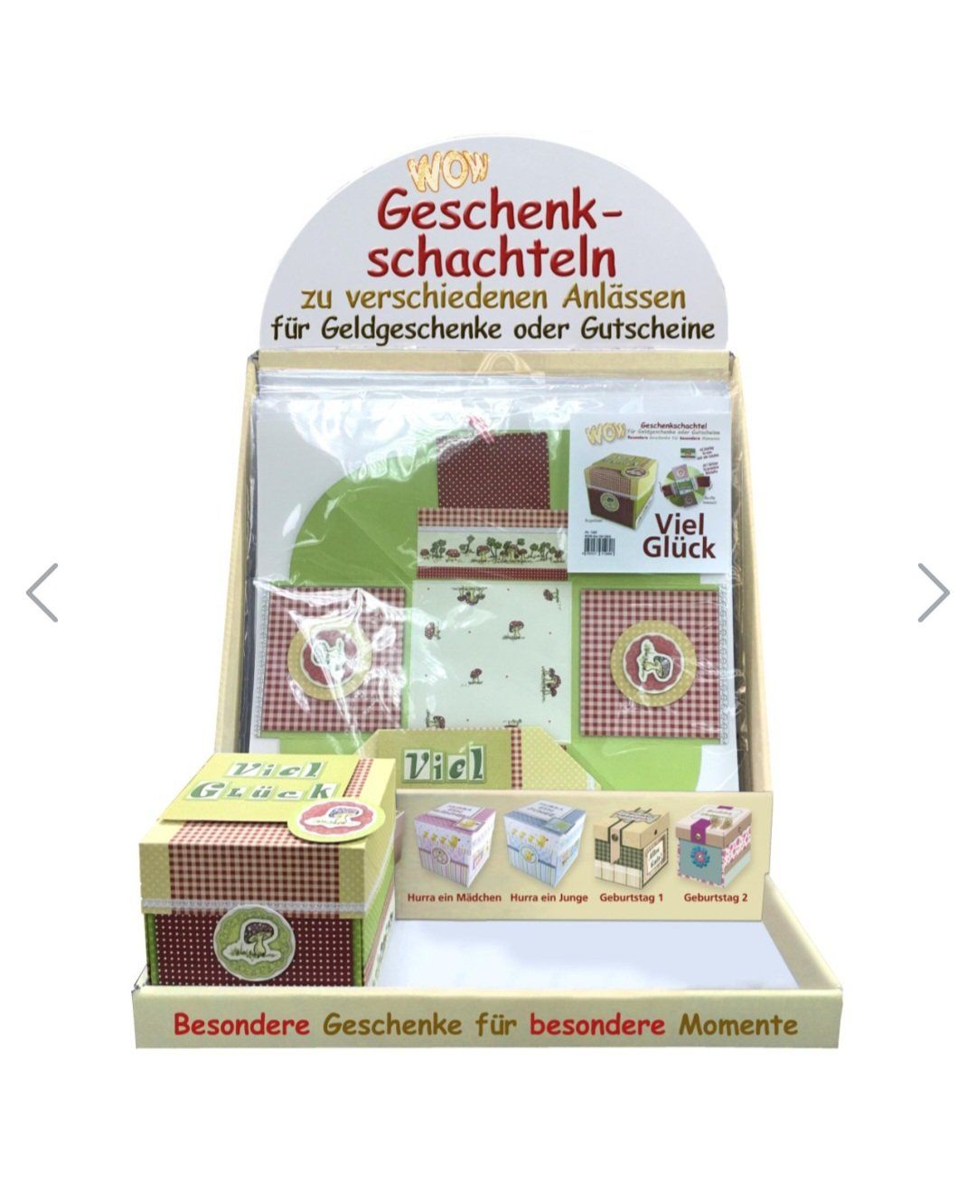 Kit bricolage: Geschenkboxen Explosionsbox Geldgeschenke DIY 24er Set – Nuovo e nell'imballaggio originale da Wasen im Emmental venduto da Sandra189