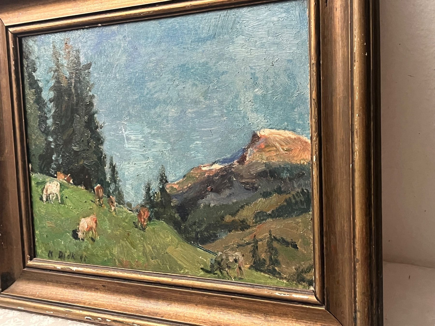 Tableaux: KARL DICK 1945 ÖlGemälde – D'occasion à Basel par PAUL_ART 8
