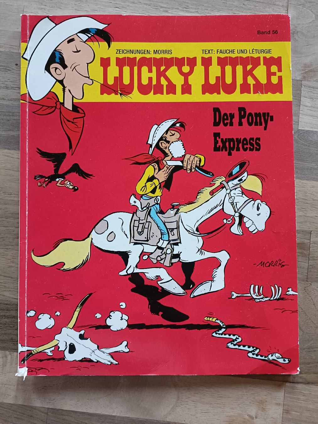 Fumetti: Lucky Luke Der Pony Express Band 56 Comic – Usato da Cham venduto da TR75