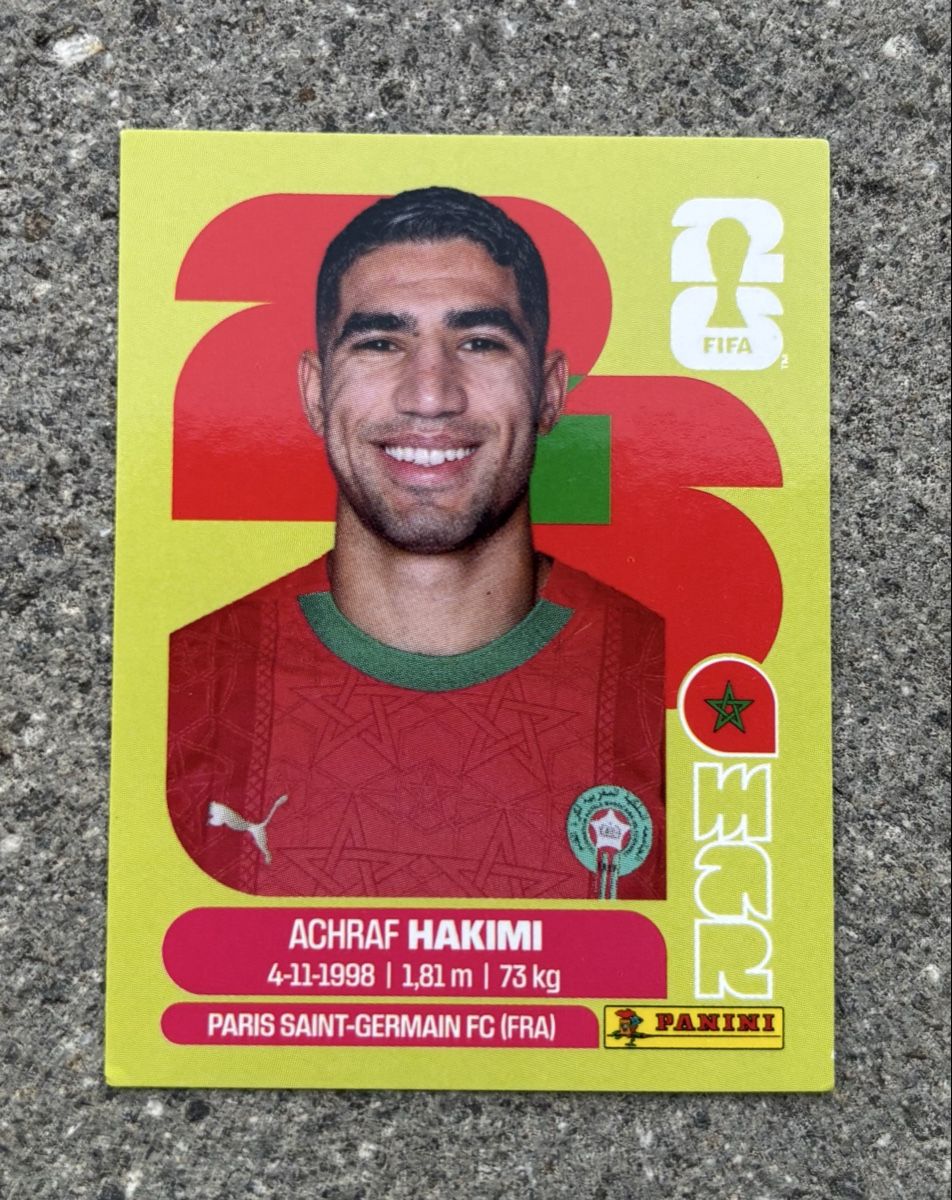 Panini Carte collezionabili: MAR 4 Panini Achraf Hakimi – Nuovo (secondo la descrizione) da Leuggern venduto da marinakeller90
