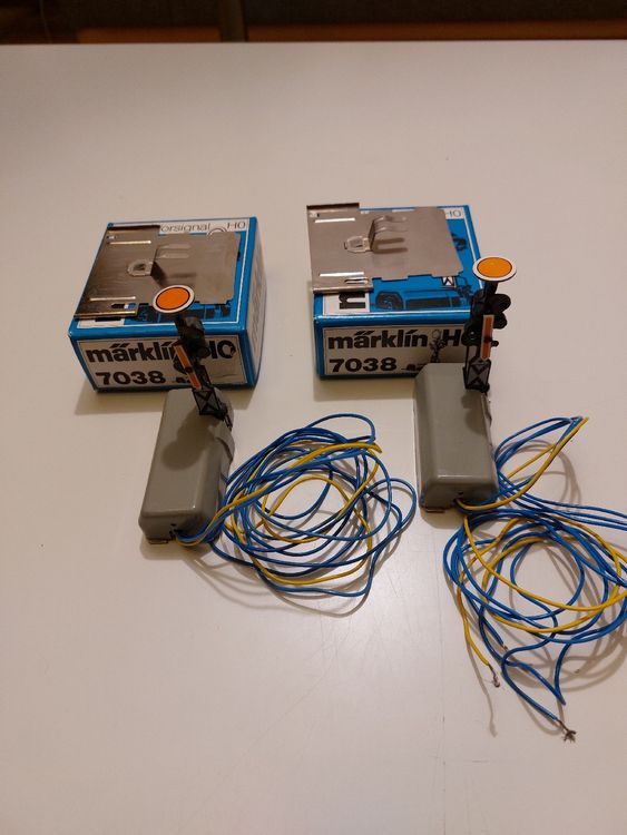 2 Märklin 7038 Vorsignal | Kaufen auf Ricardo