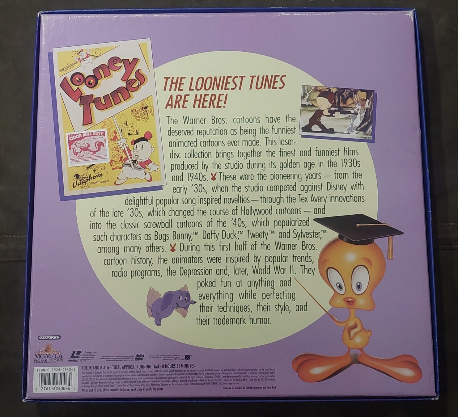 Tutti i DVDs: Laserdisc NTSC Cartoon, coffret – Usato da Chapelle-s-Moudon venduto da gerryp 1