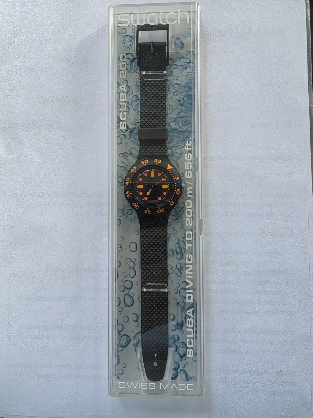 Swatch Orologi: Swatch Uhr – Nuovo e nell'imballaggio originale da Zürich venduto da adriben