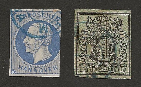 Tutti i francobolli: 2 Marken Hannover Deutschland – Usato da Au ZH venduto da xelagreb01