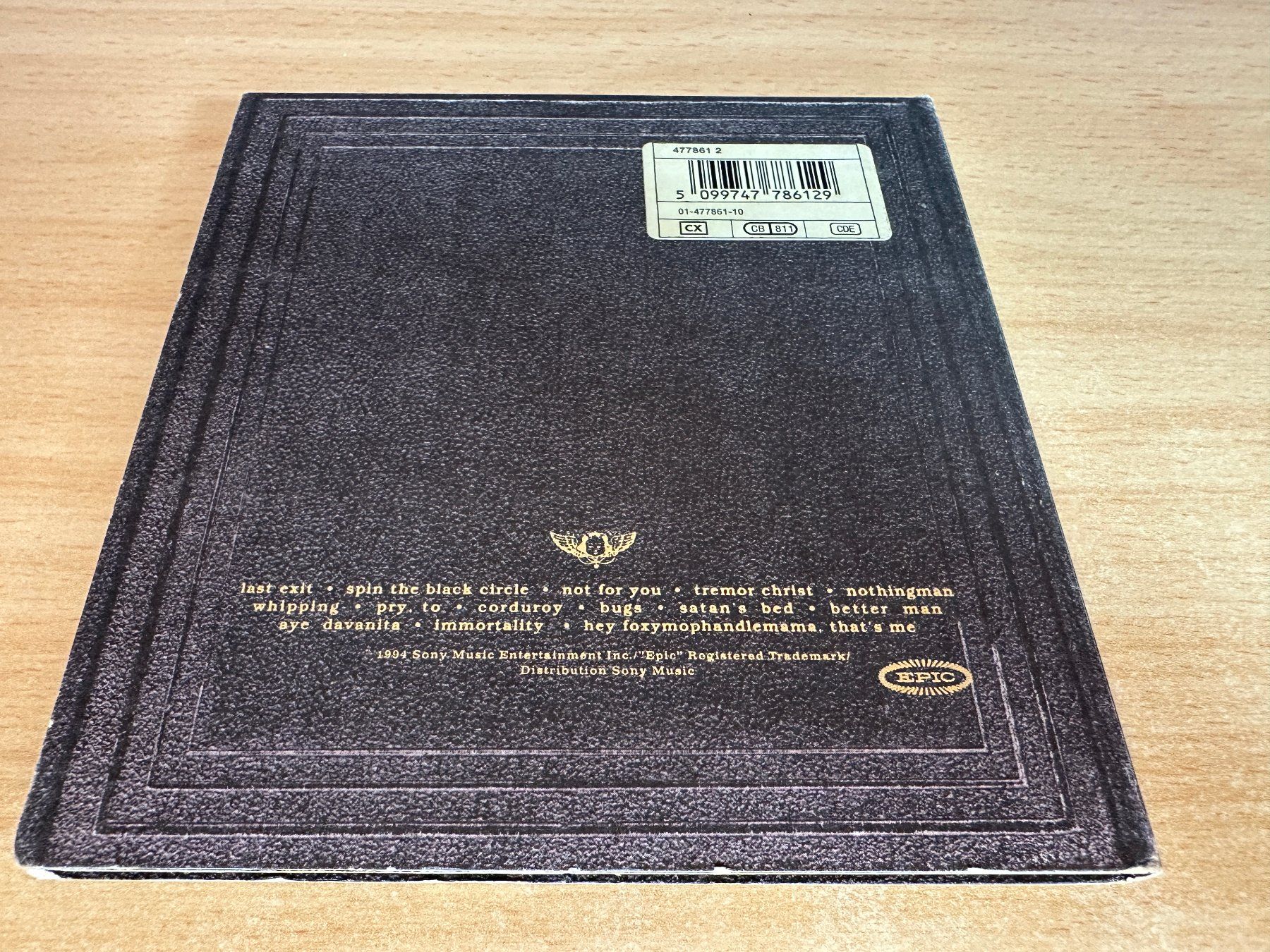 CD: Pearl Jam – Vitalogy – Usato da Rikon im Tösstal venduto da Alpenmutz 1