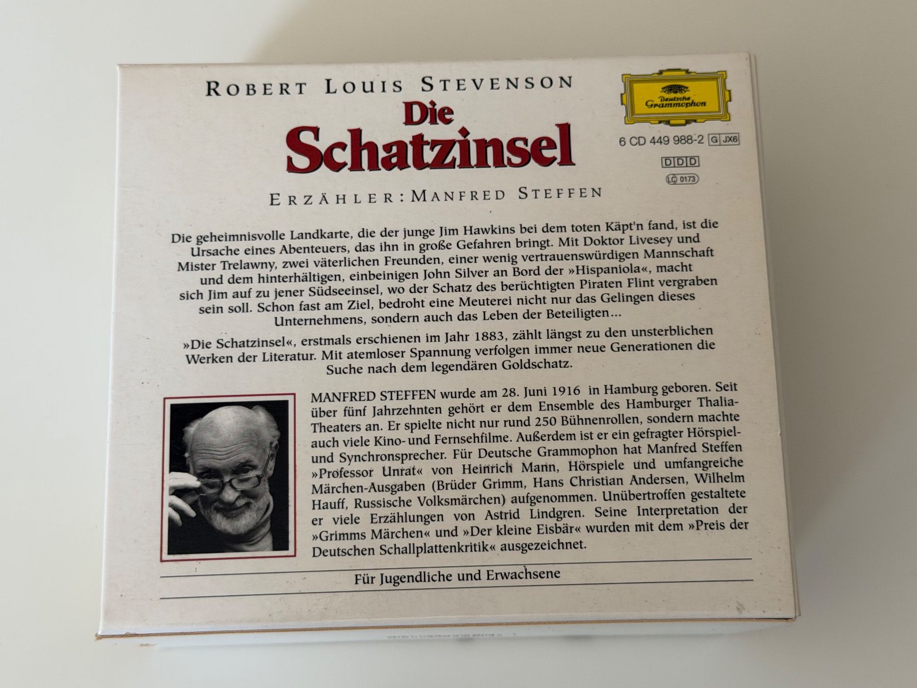 Hörbücher: Robert Louis Stevenson: Die Schatzinsel 6 Disc Set Schuber – Neu (gemäss Beschreibung) aus Altstätten SG von sheamus 1
