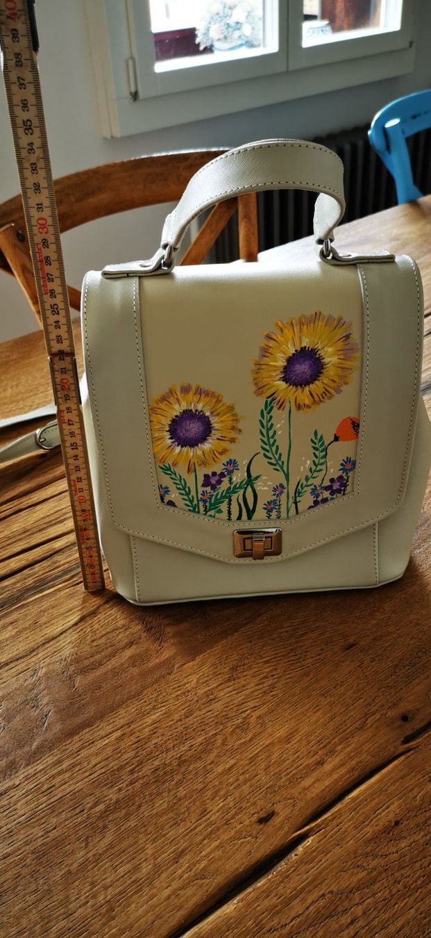 Borse da donna: Tasche Unikat mit Malerei – Usato da Bern venduto da lore_frand 1