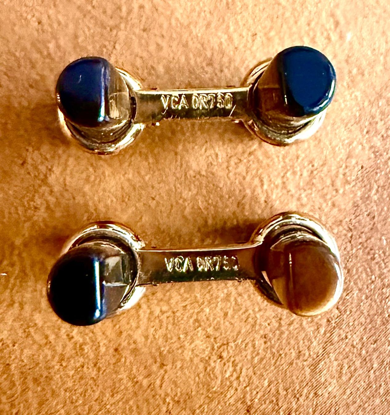 Manschettenknöpfe: Boutons de manchettes Or jaune - Van Cleef & Arpels - Rare – Gebraucht aus Lutry von Ediego 3