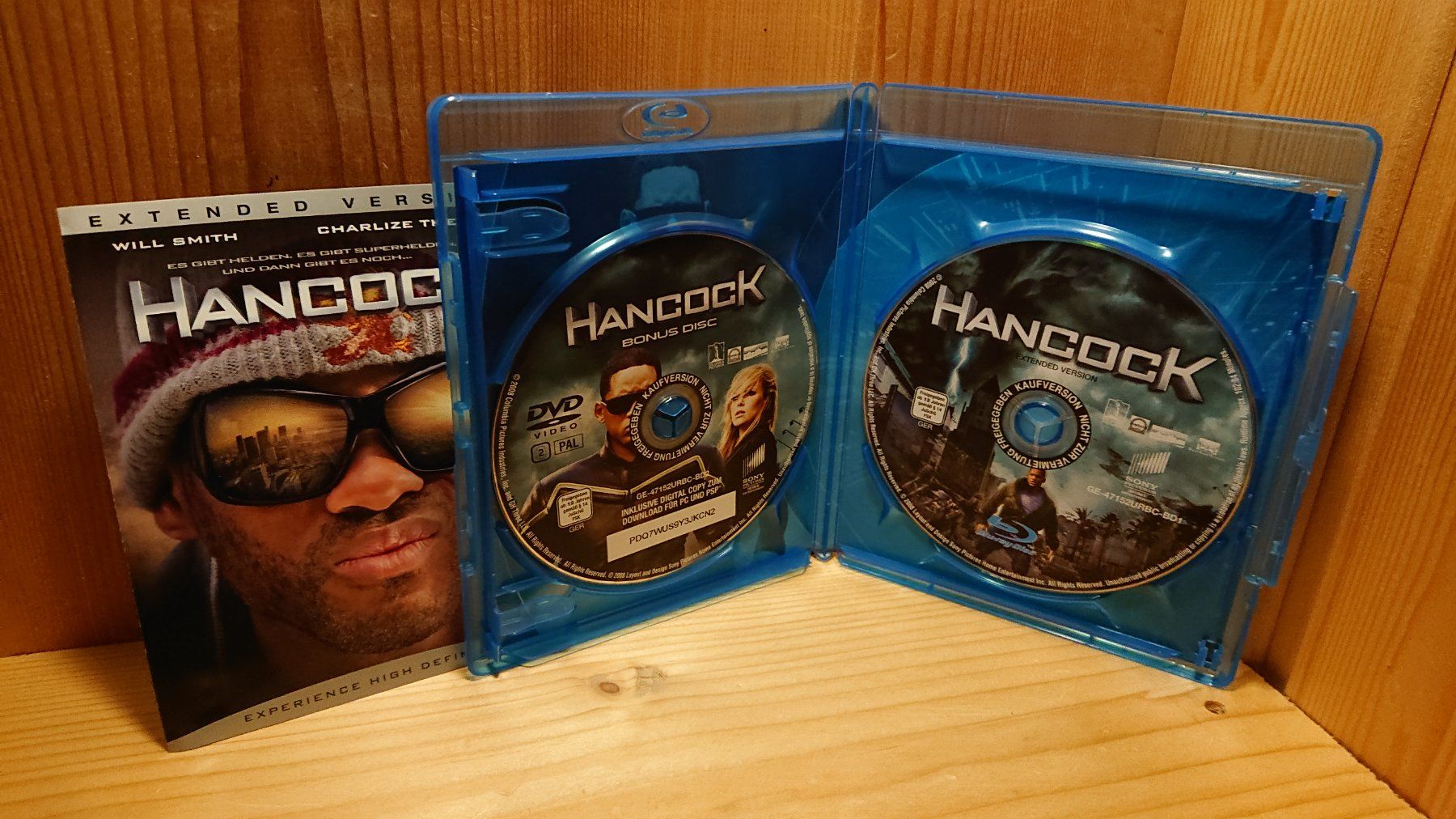 Tutti i DVDs: HANCOCK Extended Version Blu-Ray mit Will Smith – Usato da Wilderswil venduto da Exebub 5