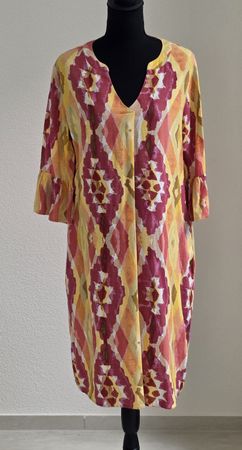 Kleid Grösse S/M  Leinen Mix neu