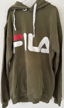 Fila Hoodie, Olivgrün, Grösse XS