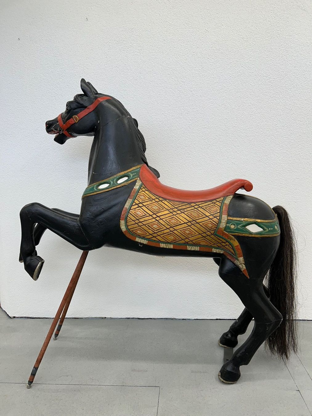 Statuette: Karussellpferd Karussellrössli Rössli Pferd – Usato da Niederried b. Interlaken venduto da Zg777 4