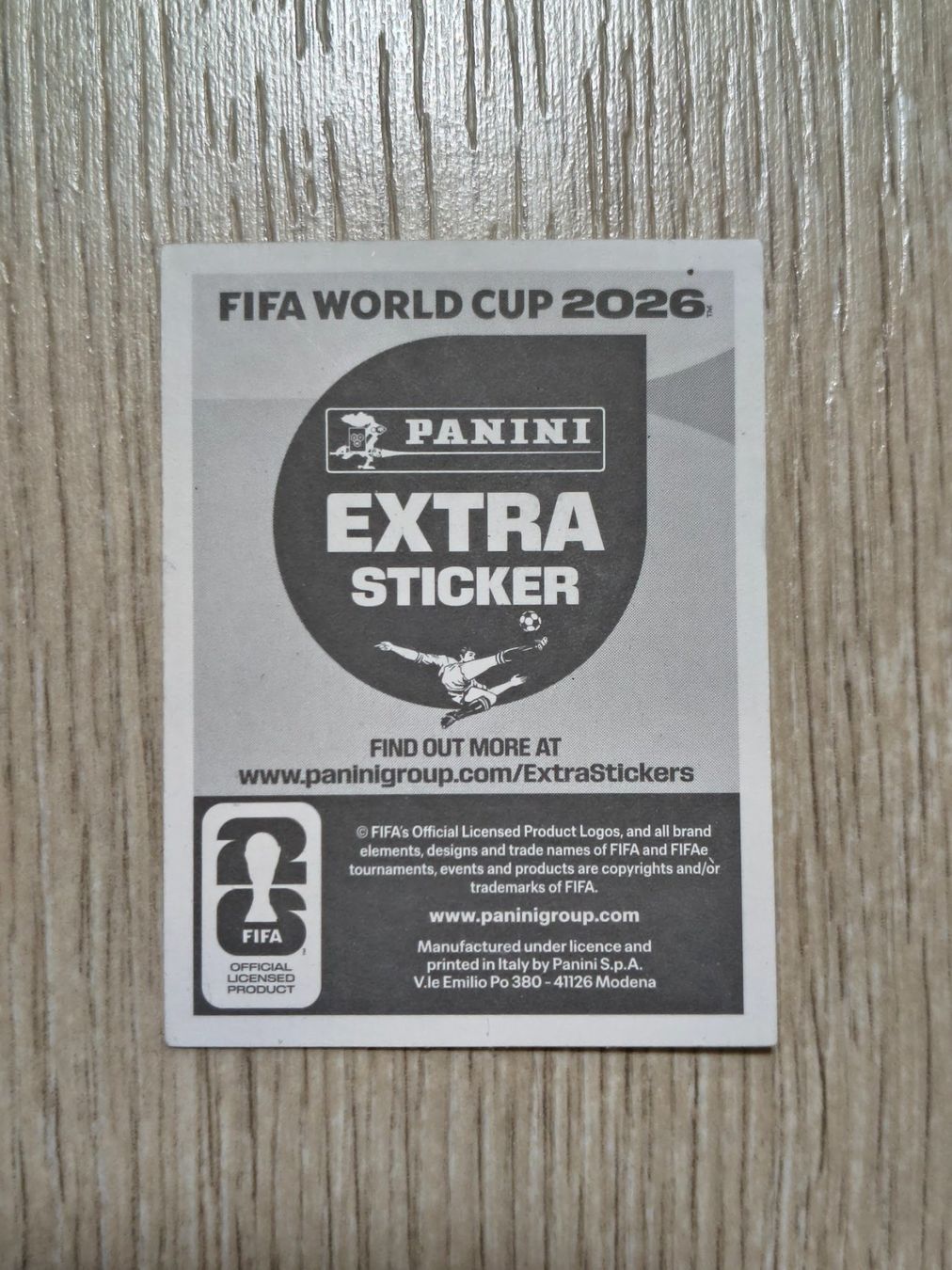 Panini Carte collezionabili: Panini WM 2026 Extra Sticker - Moises Caicedo BRONZE – Nuovo (secondo la descrizione) da Torricella venduto da apbsales 1