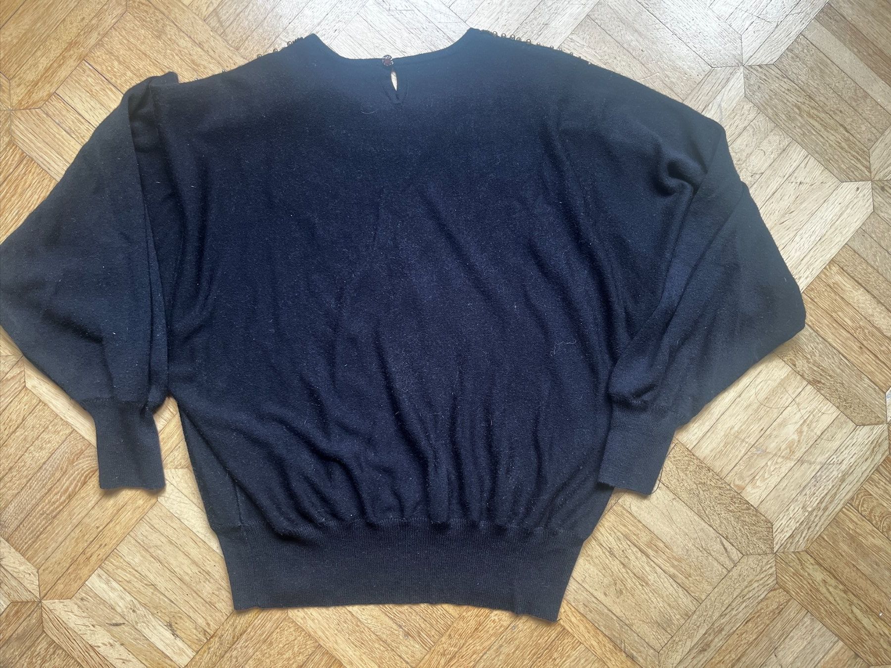 Maglioni & Felpe: Vintage Pullover mit Perlenkragen Gr.S/M – Usato da Zürich venduto da Vreni007 3