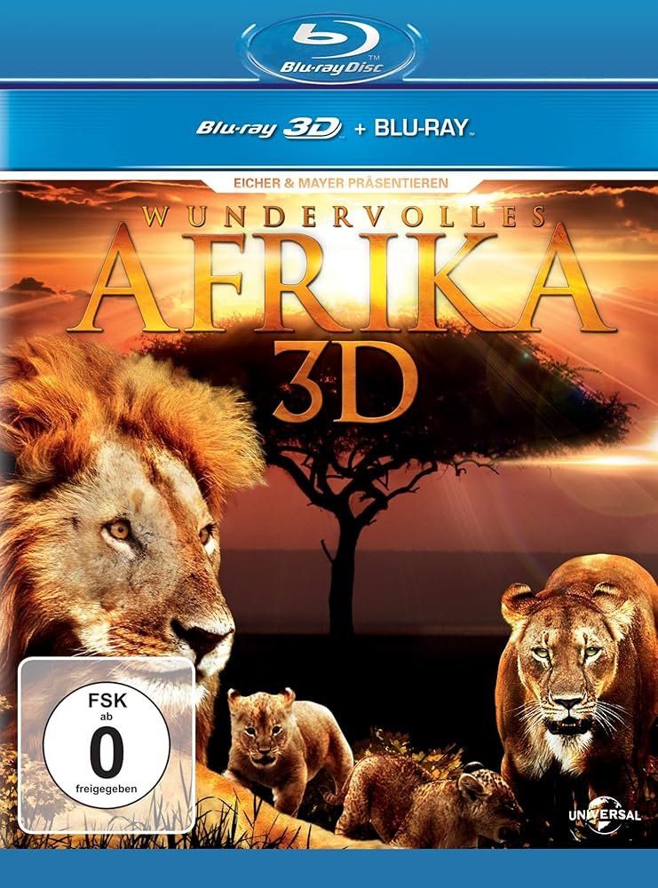 Tutti i DVDs: Wundervolles Afrika 3D Blu-ray – Usato da Wallisellen venduto da never_give_up