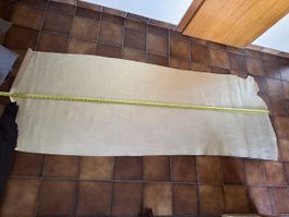 Goldfarbenes Rindsleder, 204*73cm, 1,5mm