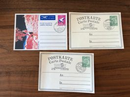 3 Postkarten FL 1987