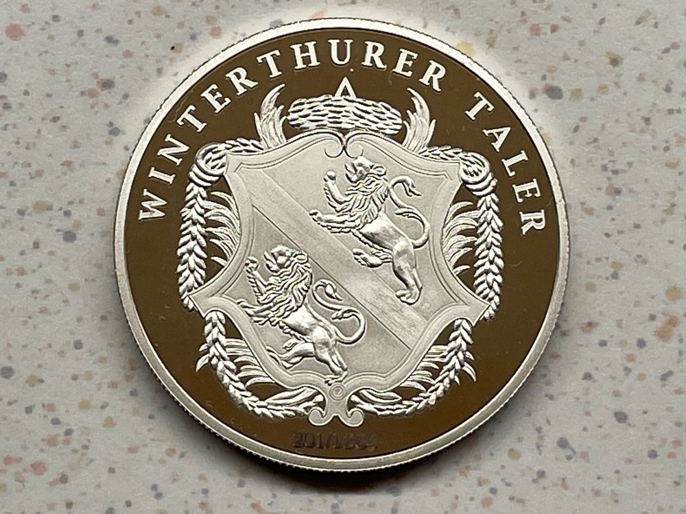 Medaille 2008 Winterthurer Taler. Silber Kaufen auf Ricardo