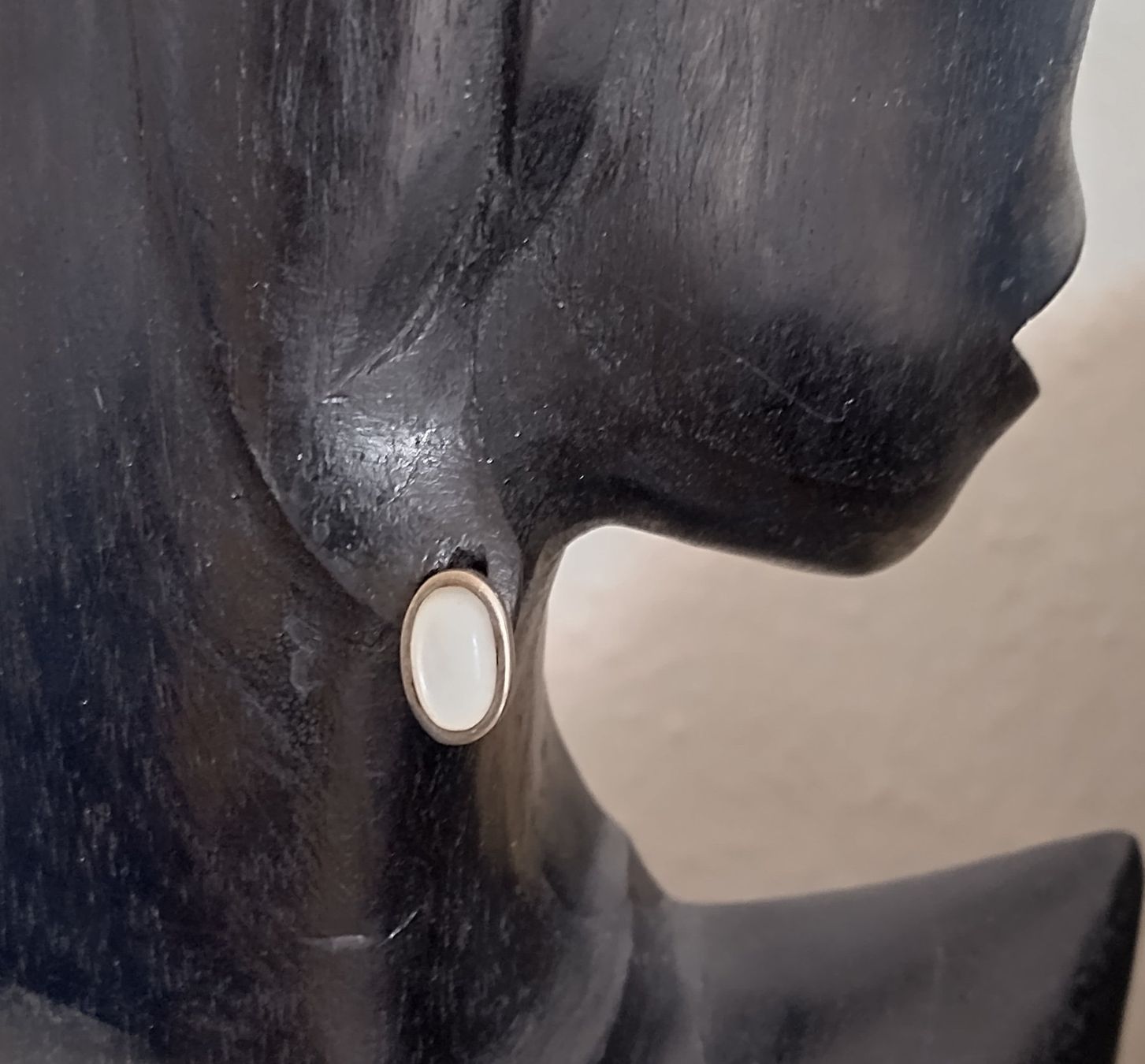 Ohrringe & -stecker: VINTAGE OHRRINGE SILBER 925 MIT PERLMUTT – Gebraucht aus Romanshorn von Glitzer-Paradies 3