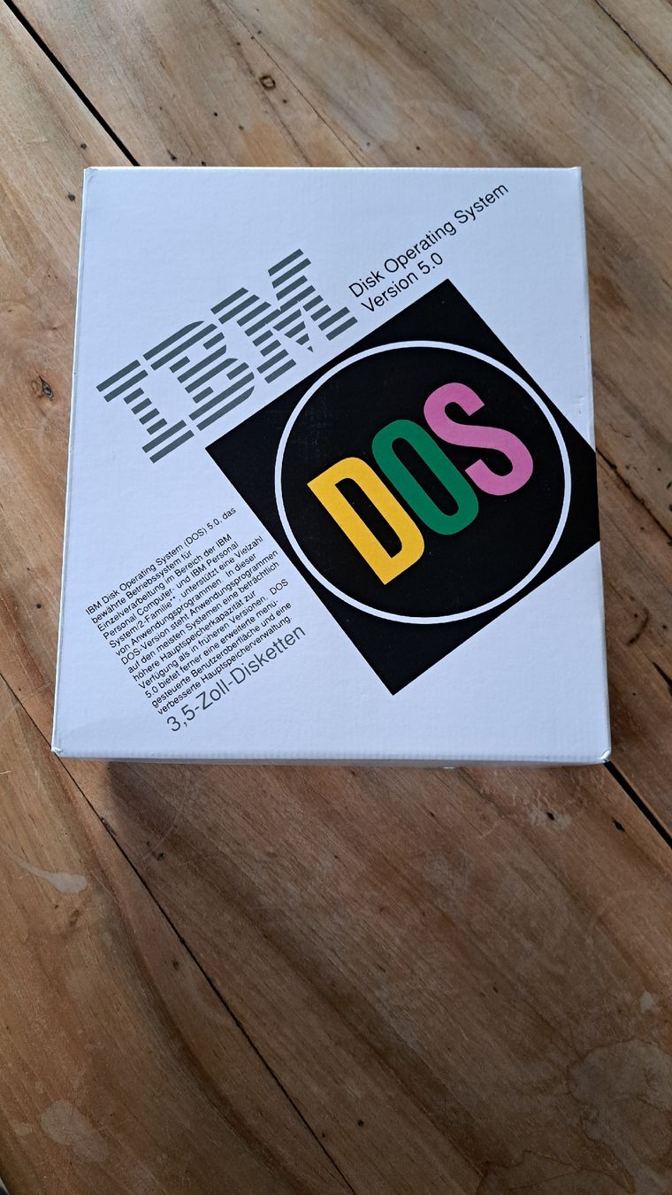 IBM Software: IBM Computer Software Microsoft DOS Version 5.0 - NEU – Neu (gemäss Beschreibung) aus Muttenz von