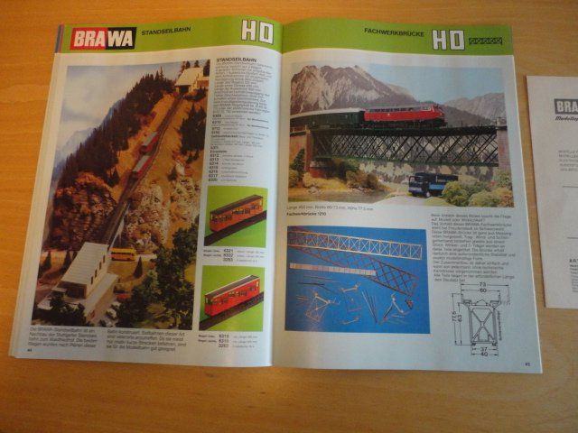 Brawa Modellini di ferrovie: Brawa Katalog 1985 neuwertig – Usato da Wittenwil venduto da trixmartin 6