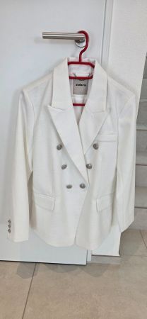 Weisser Sommer Blazer, Gr. L, neuwertig & zeitlos!