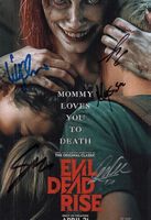 EVIL DEAD RISE topCAST / AUTOGRAMME