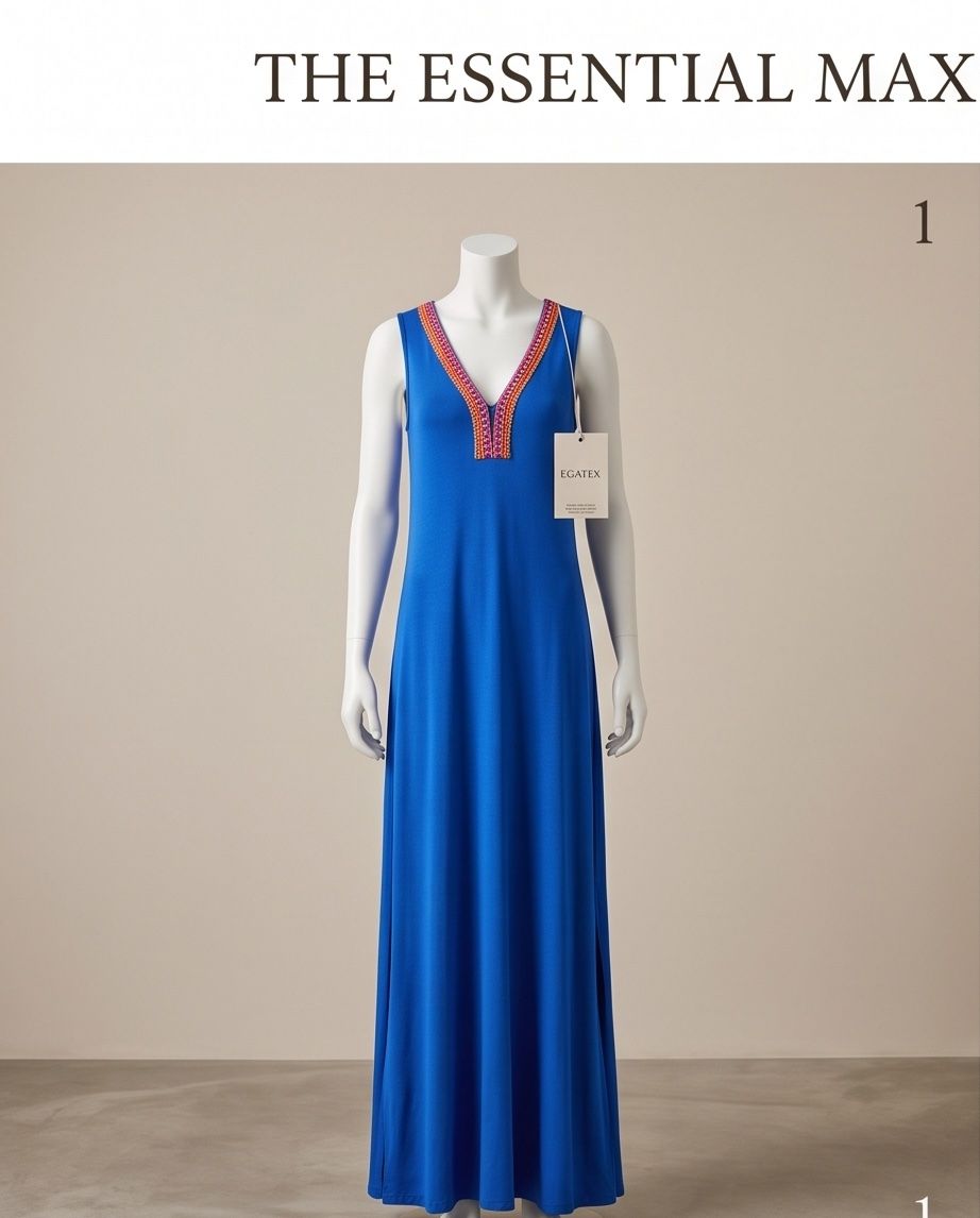 Vestiti: EGATEX Robe longue bleue - neuve  - taille S – Nuovo e nell'imballaggio originale da Vuisternens-Romont venduto da gol_xp6p 2