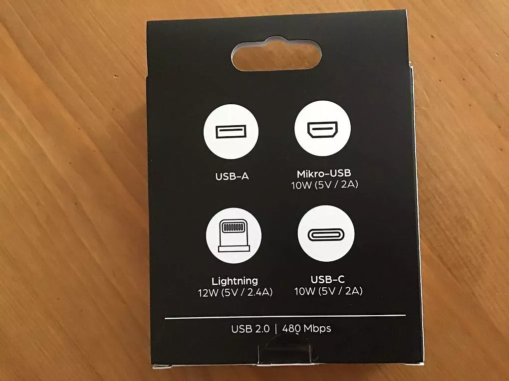 Cavi: 1 Multi-USB-Kabel neu – Nuovo e nell'imballaggio originale da Uzwil venduto da Steini27 1