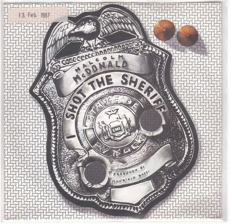 Schallplatten: Malcom McDonald  --  Ishot the Sheriff   Single7 – Gebraucht aus Rheinau von asteng