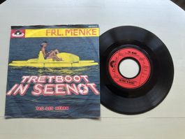 FRL. MENKE tolle Single Tretboot in Seenot Neu Deutsche Well