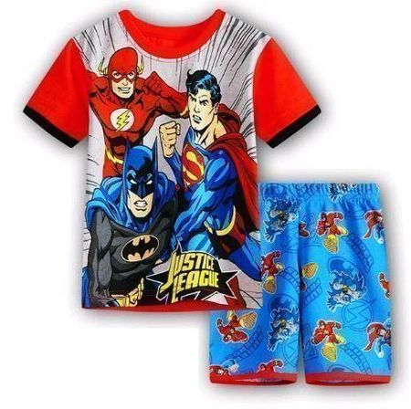 Superhelden Sommerpyjama 90 bis 130cm