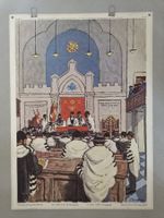 Schulwandbild 6B Synagogengottesdienst