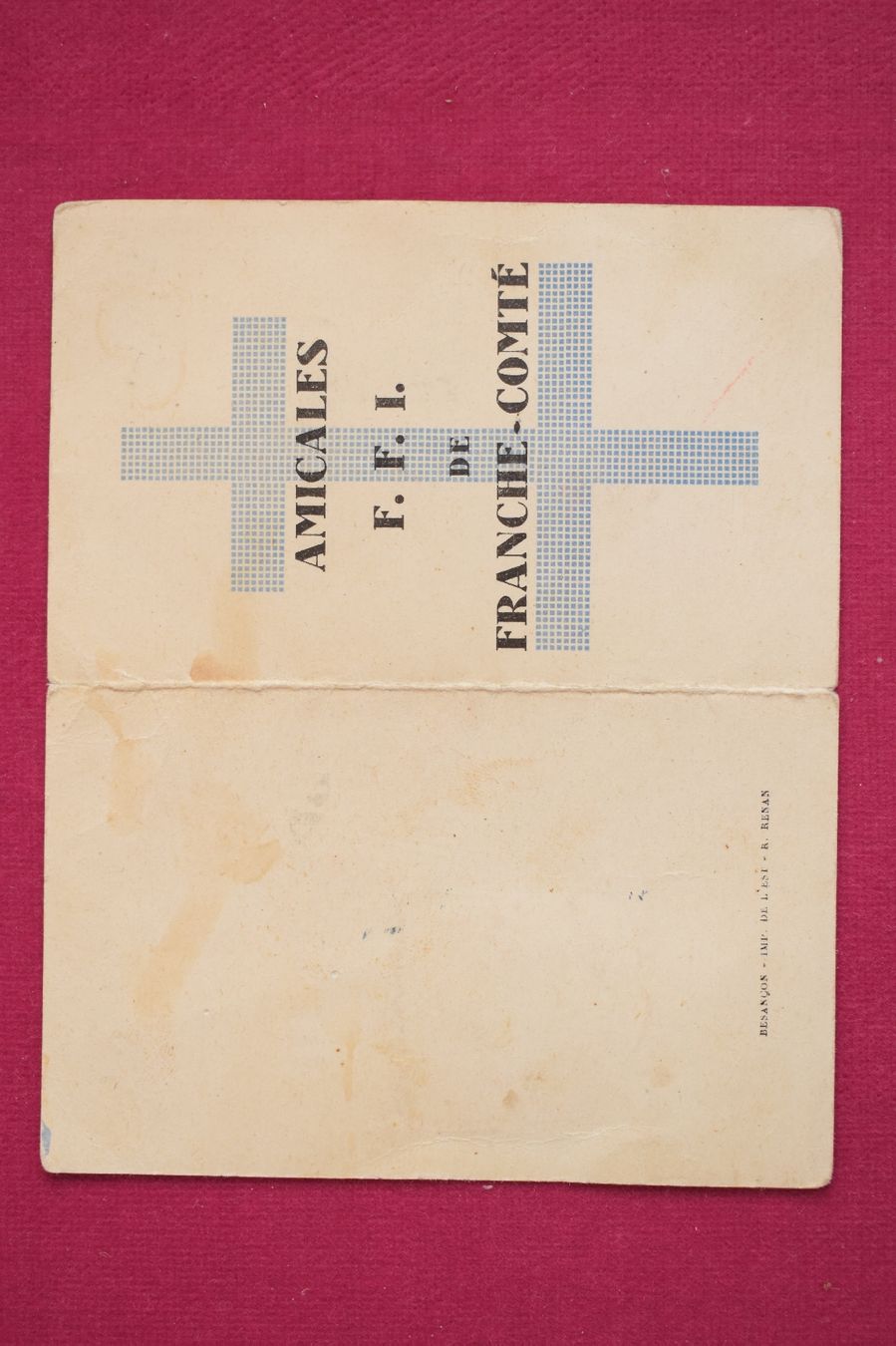 Dokumente: carte FFI – Gebraucht aus Savièse von tog_kn2z 1