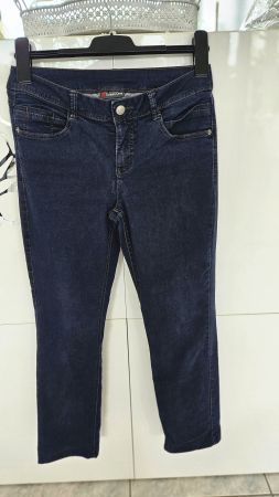Jeans Hose Street One Gr. 34 / 27 Dunkelblau Modell Envy