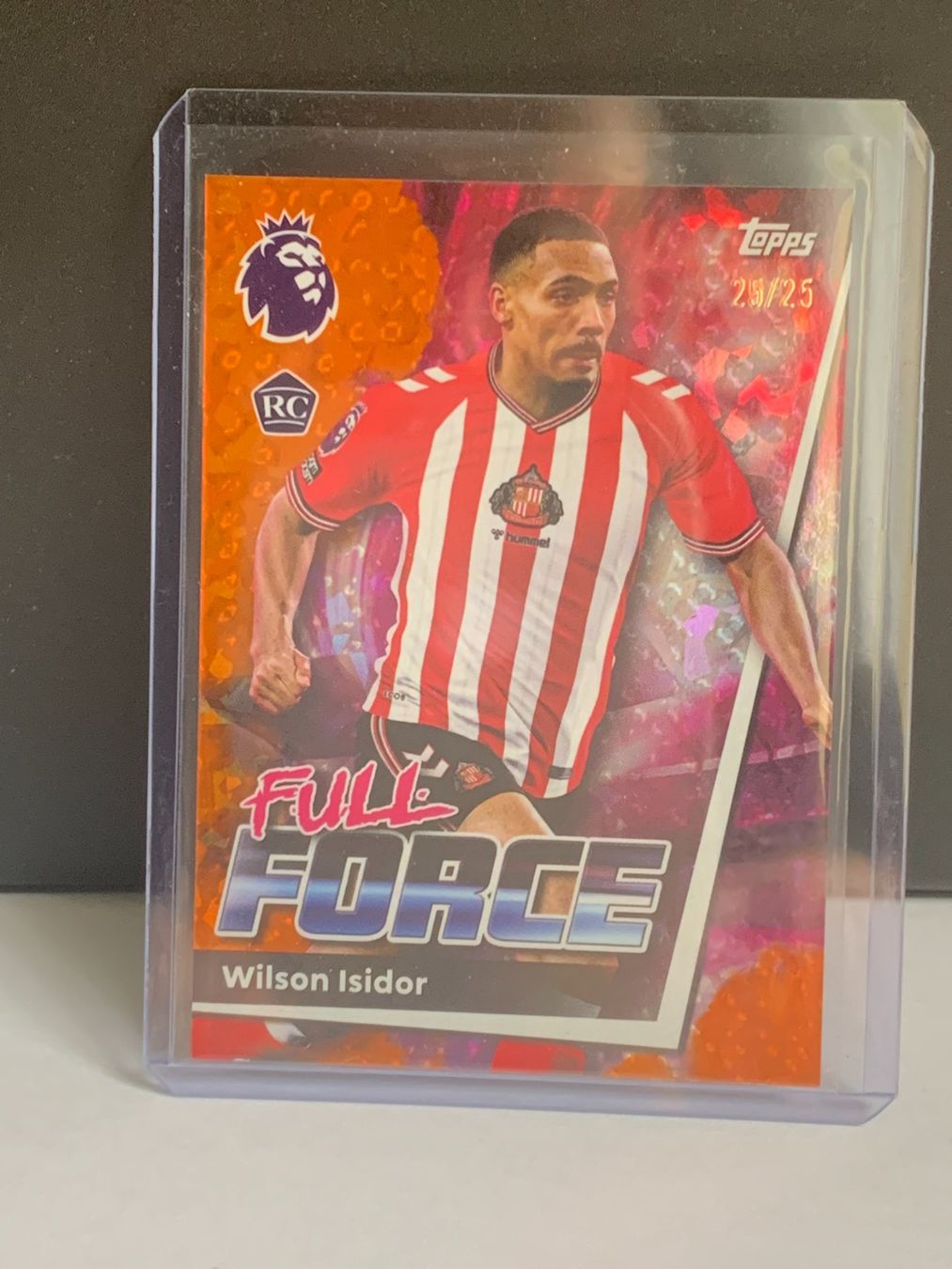 Topps Sammelbilder & Trading cards: Topps Wilson Isidor Full Force RC 25/25 – Neu (gemäss Beschreibung) aus Flawil von Juventino93