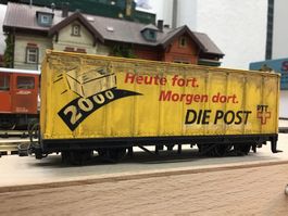 Märklin H0m Postwagen "Die Post" - Sammlerstück!