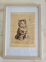 Original Radierung von Jos. Meier, gerahmt