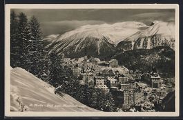 St. Moritz-Dorf, Teilansicht gegen Muott