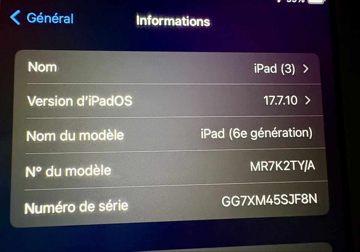 Apple Tablet PC: iPad 6ème Génération - 128GB – Gebraucht aus Miécourt von Mimi2946 2